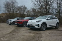 Kia e-Niro, Mazda MX-30 a Peugeot e-2008