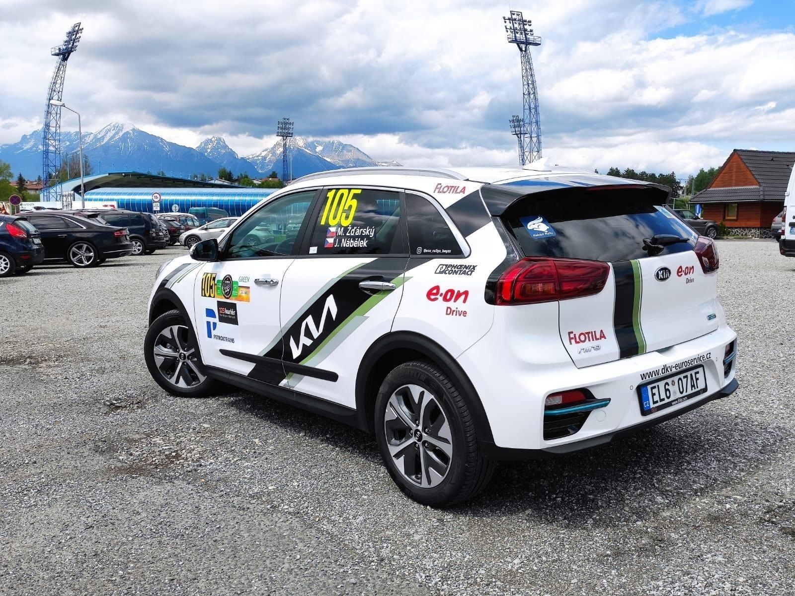Kia e-Niro na Green Rallye Tatry