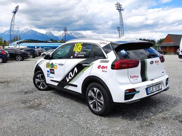 Kia e-Niro na Green Rallye Tatry