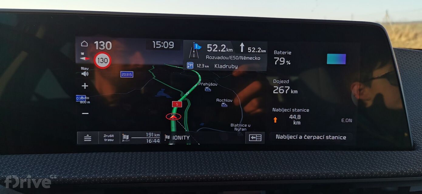 Kia EV6 Earth Long Range - test dálničního dojezdu