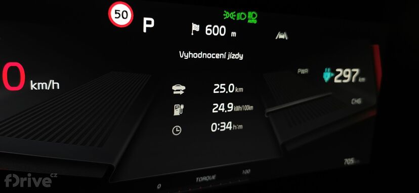 Kia EV6 spotřeba