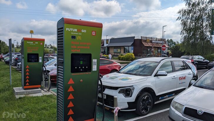 Kia Niro EV na hvězdicové jízdě