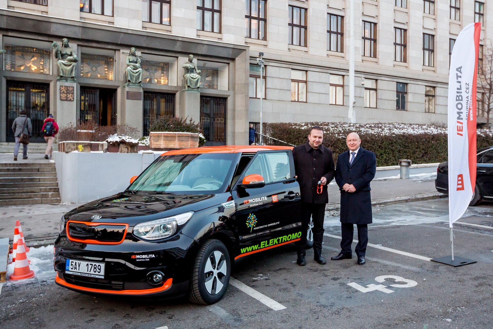 Kia Soul EV - Ministerstvo zemedělství
