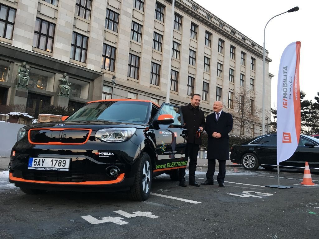 Kia Soul EV - Ministerstvo zemědělství