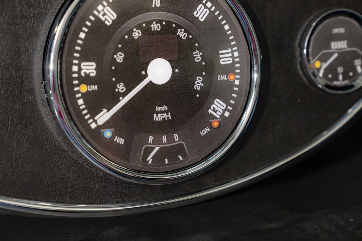 Klasické Mini předělané na elektromobil