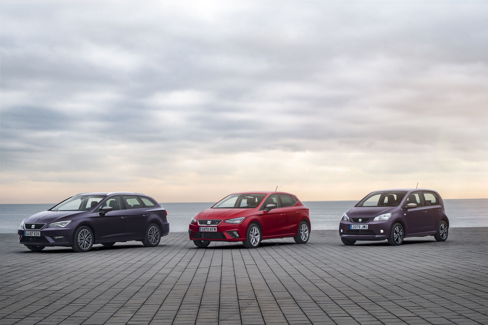 Kompletní rodina SEAT na CNG