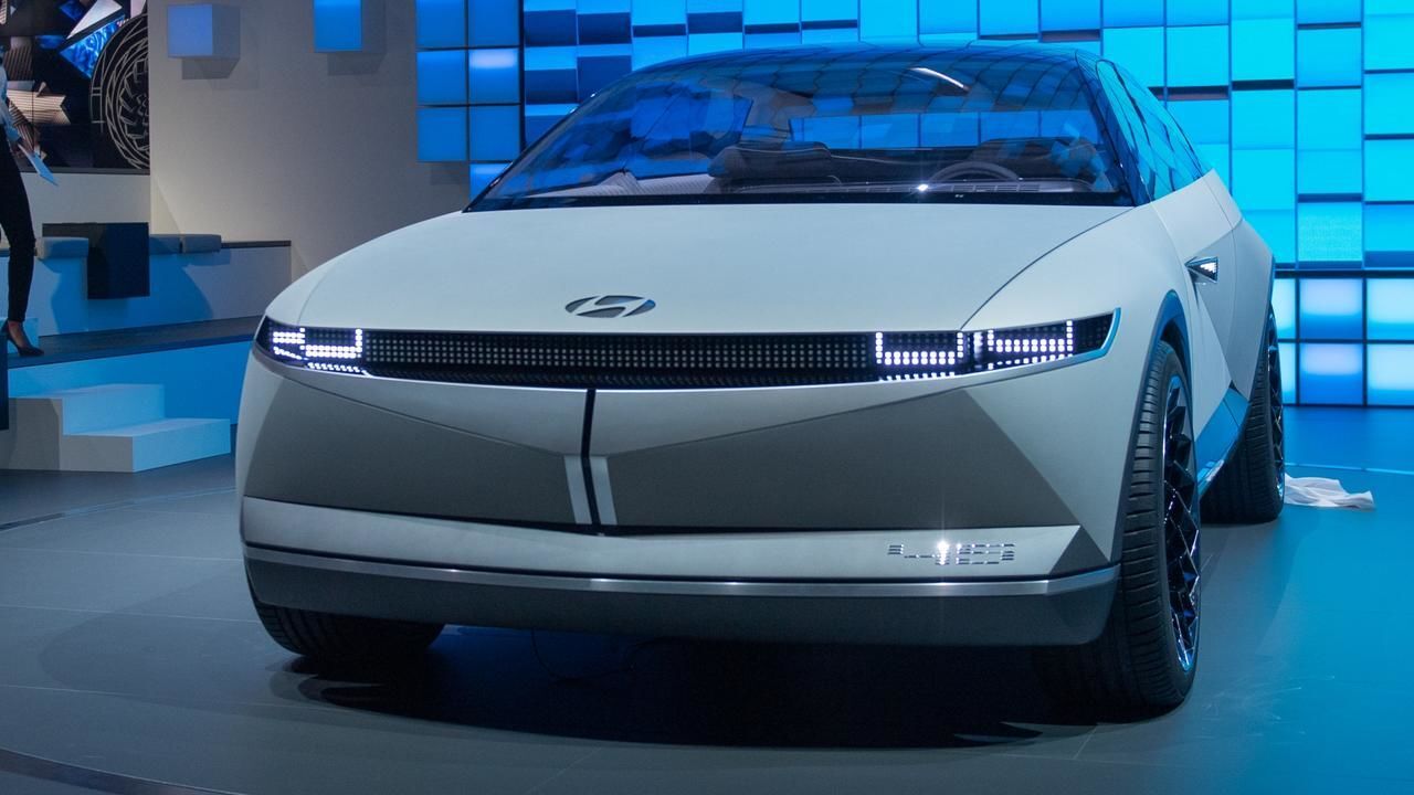 Koncept 45 je předzvěstí nového elektromobilu značky Hyundai, respektive Ioniq