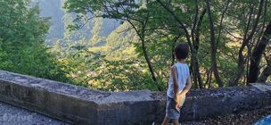 Krásná vyhlídka ve Slovinsku