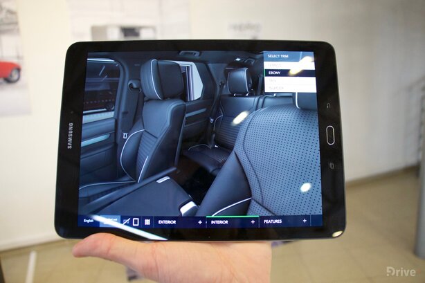 Land Rover Discovery v rozšířené realitě