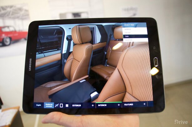 Land Rover Discovery v rozšířené realitě