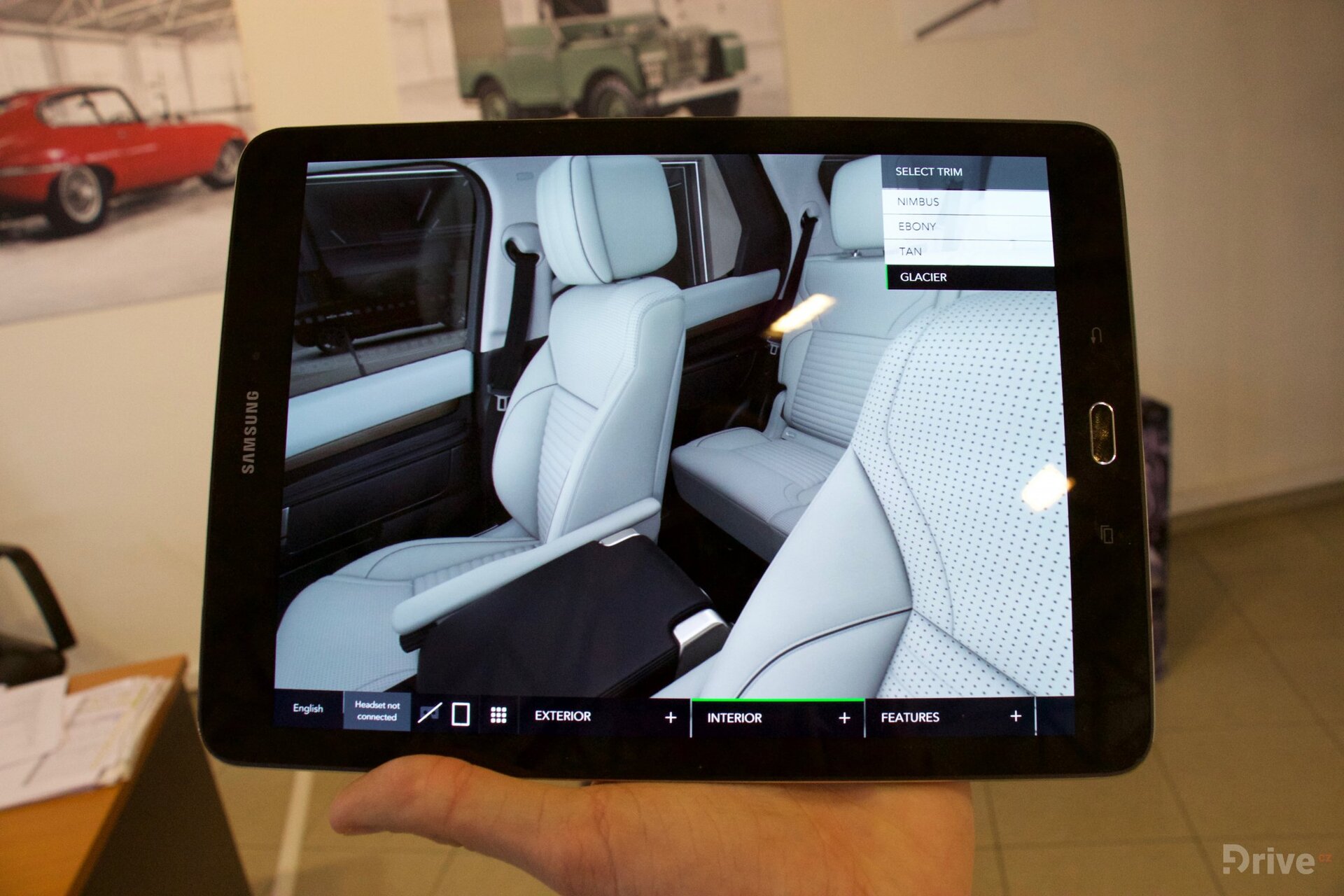 Land Rover Discovery v rozšířené realitě