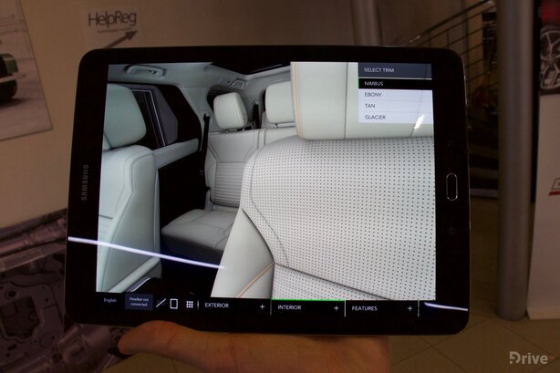 Land Rover Discovery v rozšířené realitě