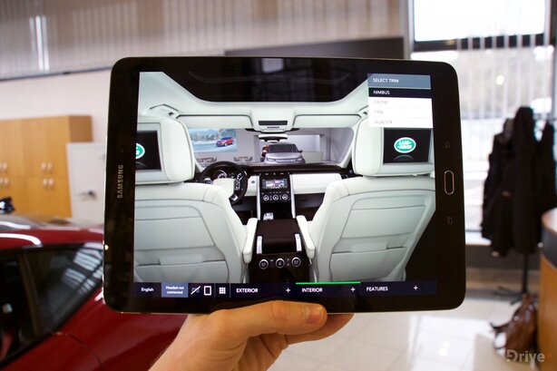 Land Rover Discovery v rozšířené realitě