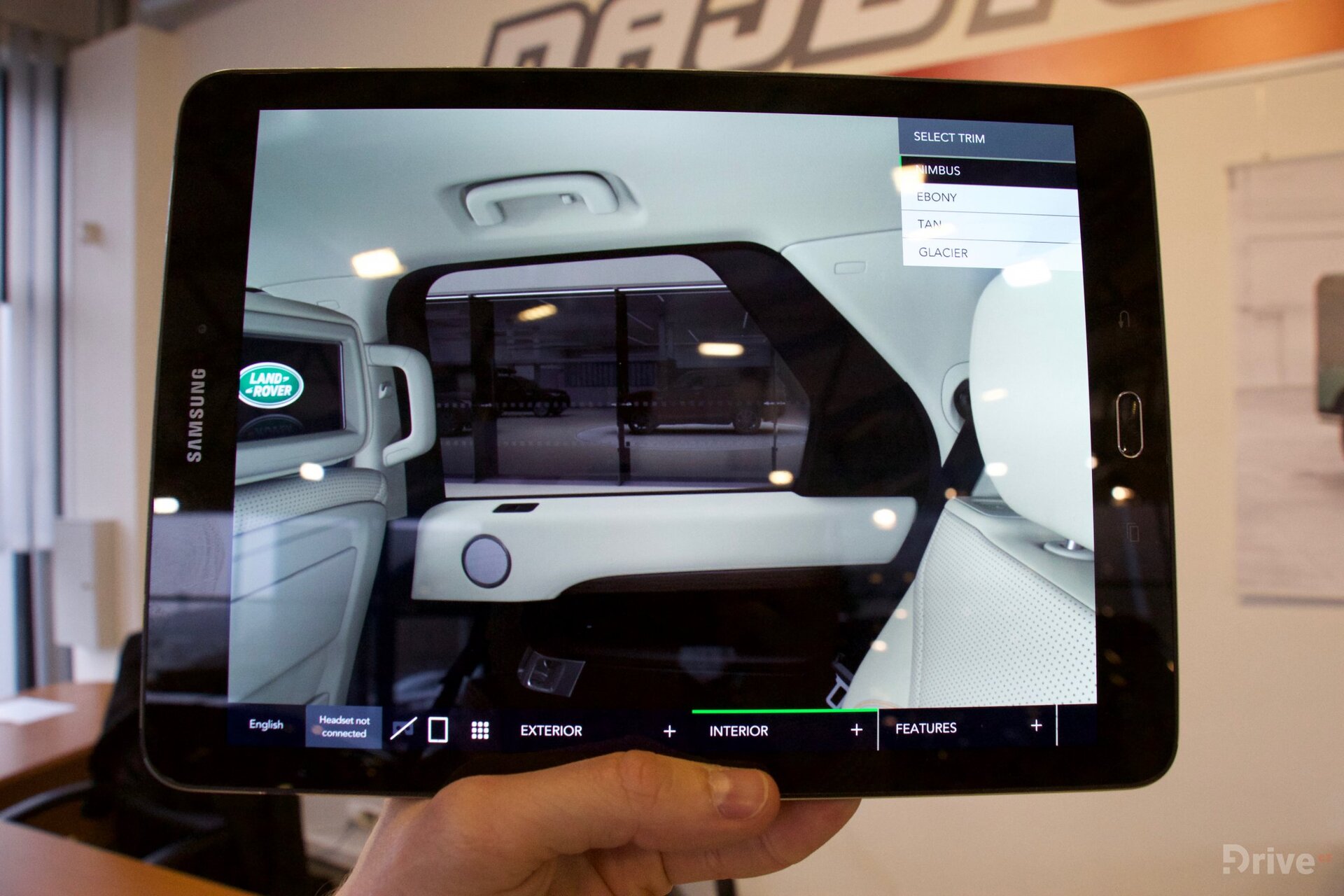 Land Rover Discovery v rozšířené realitě