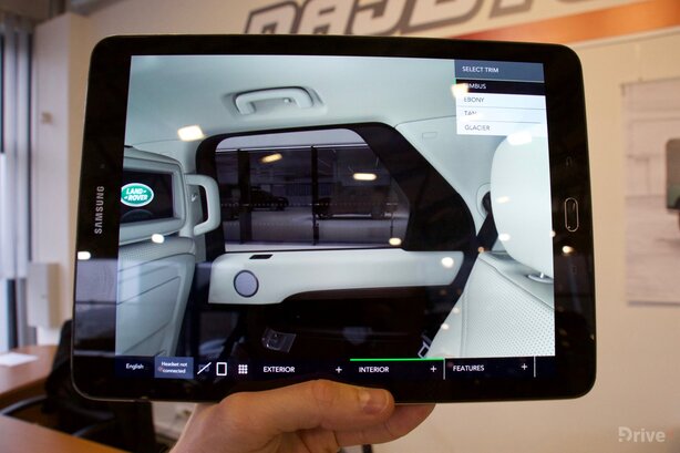 Land Rover Discovery v rozšířené realitě