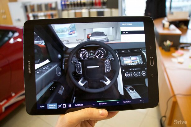 Land Rover Discovery v rozšířené realitě