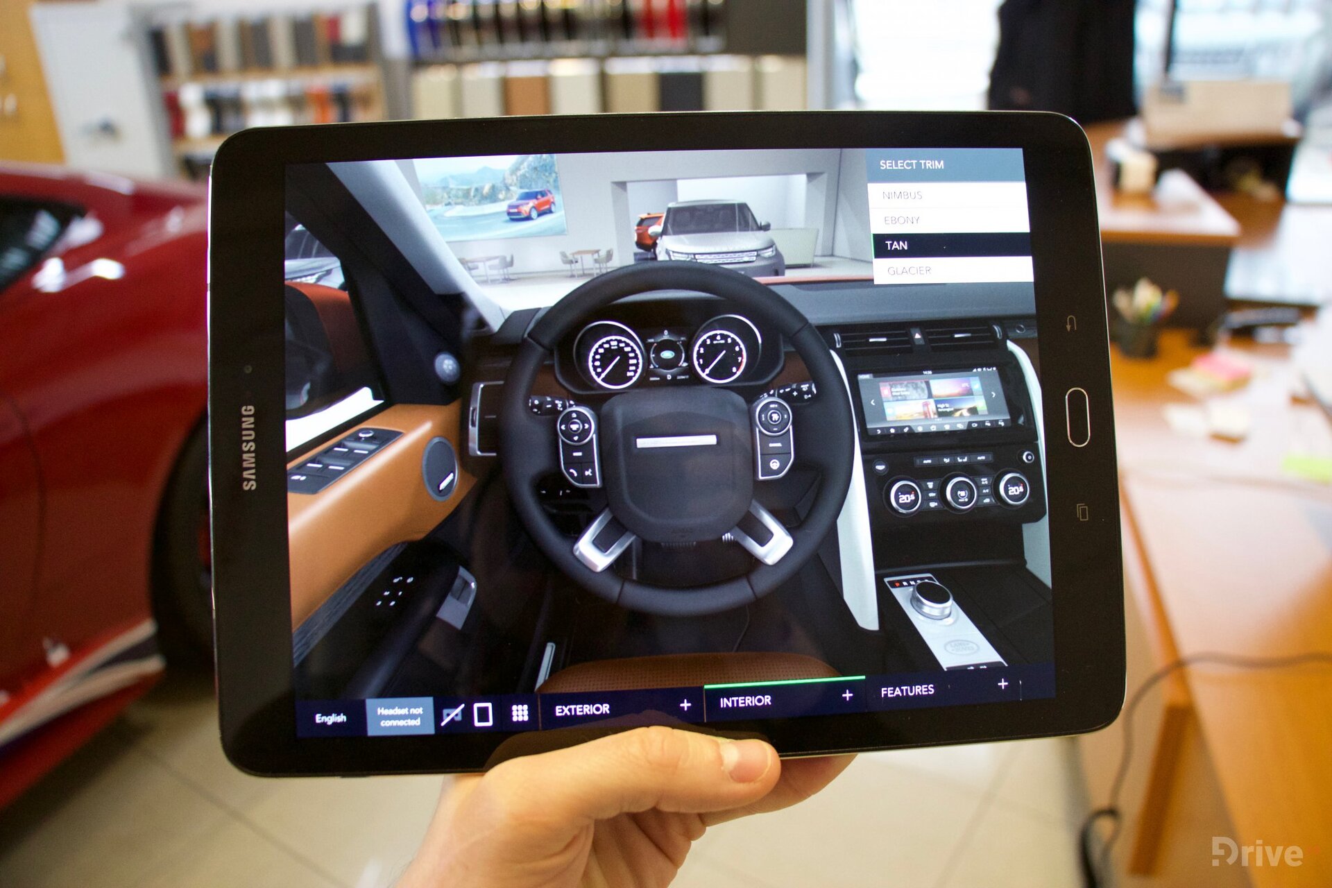 Land Rover Discovery v rozšířené realitě