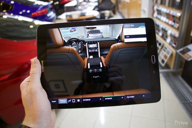 Land Rover Discovery v rozšířené realitě