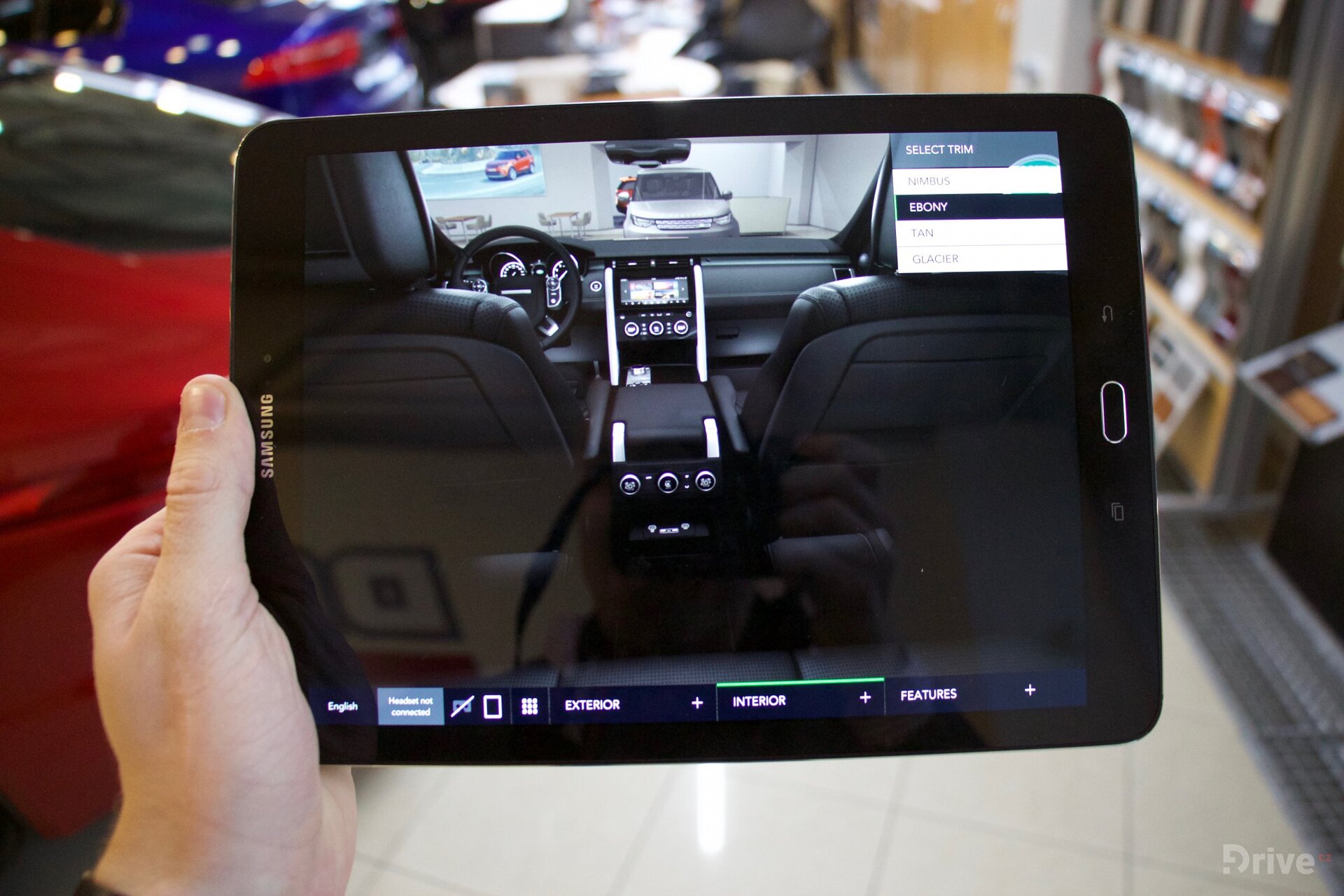 Land Rover Discovery v rozšířené realitě