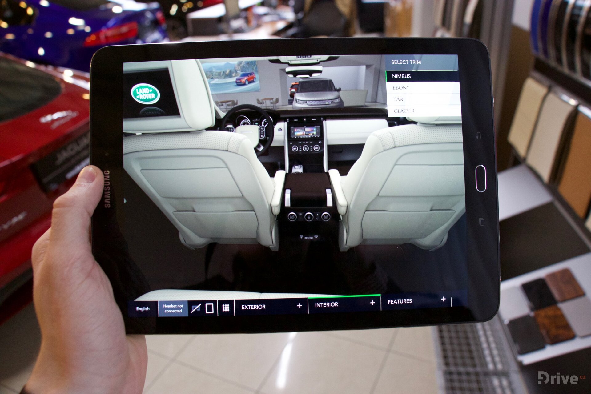 Land Rover Discovery v rozšířené realitě