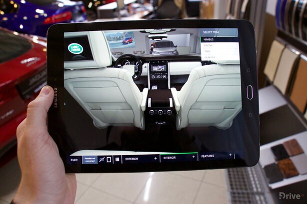 Land Rover Discovery v rozšířené realitě