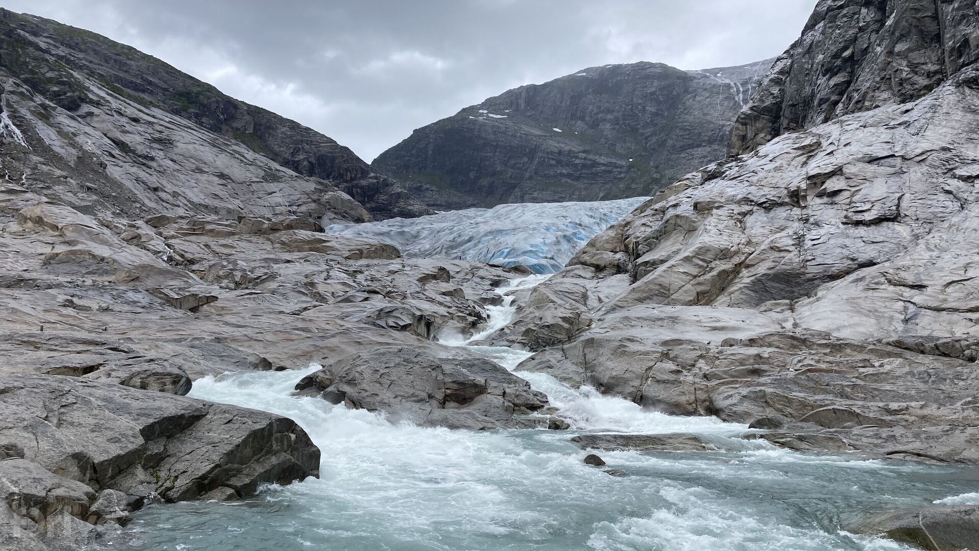 Ledovec Jostedalsbreen, splaz Nigardsbreen