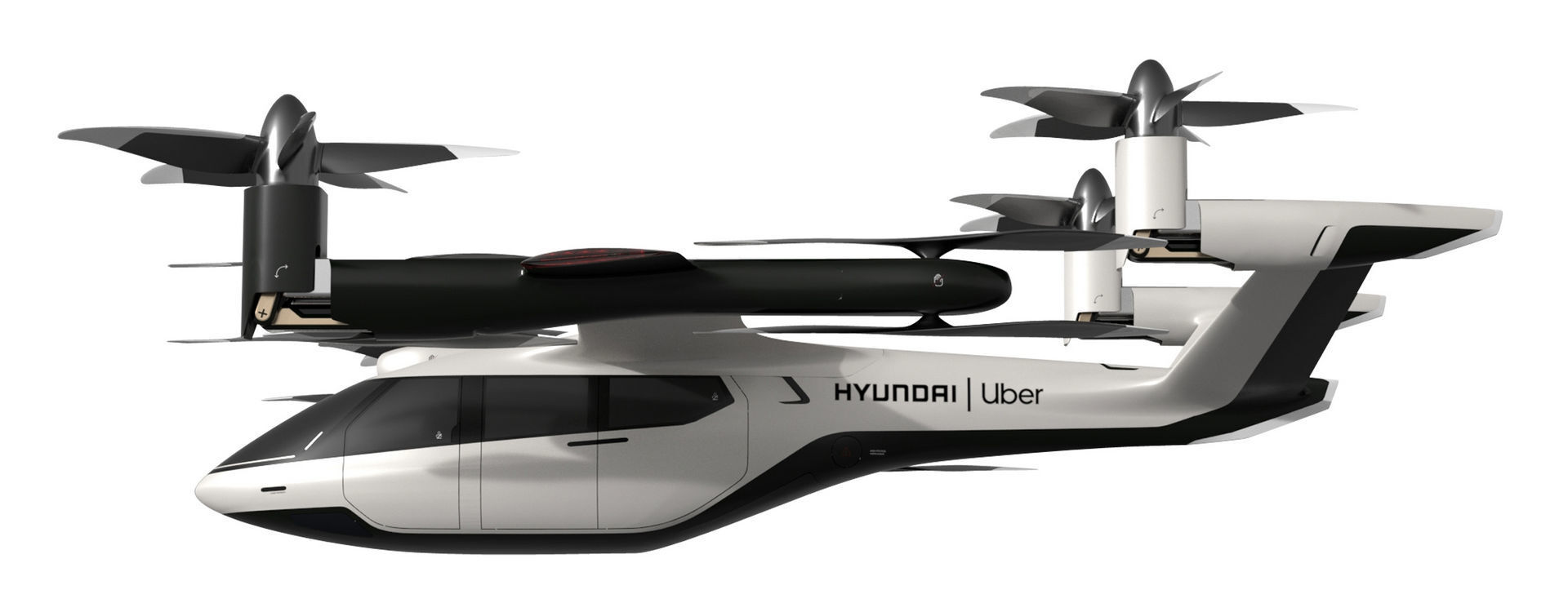 Létající taxi Hyundai a Uber