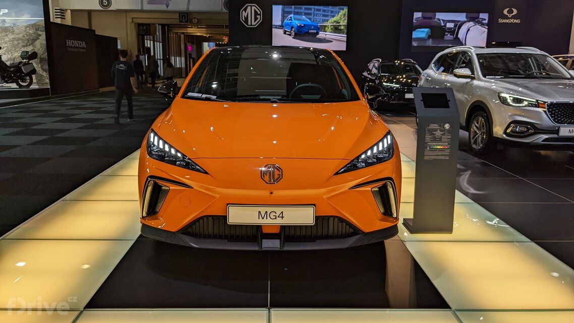 Levný elektrický hatchback MG4 Electric
