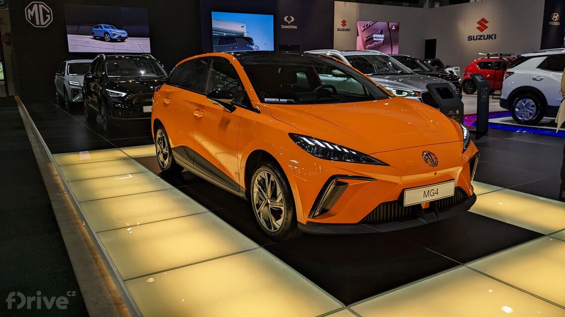 Levný elektrický hatchback MG4 Electric
