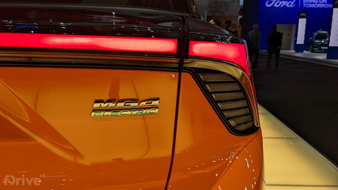 Levný elektrický hatchback MG4 Electric