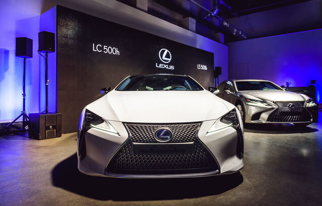 Lexus LC 500h a Lexus LS 500h