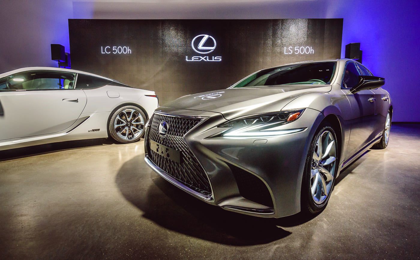Lexus LC 500h a Lexus LS 500h
