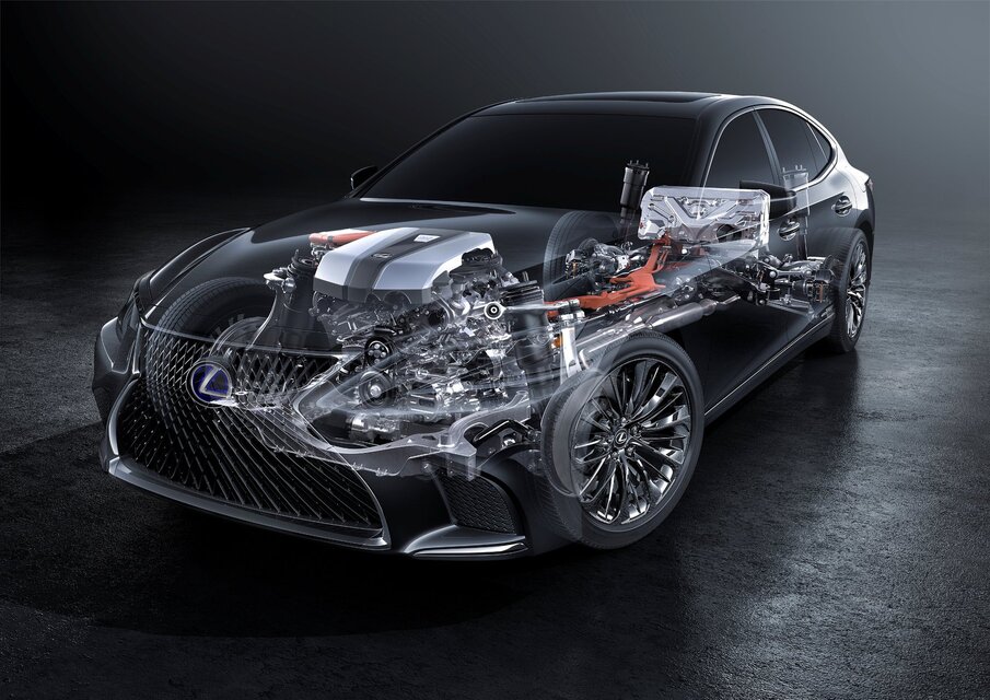 Lexus LS 500h (2017)