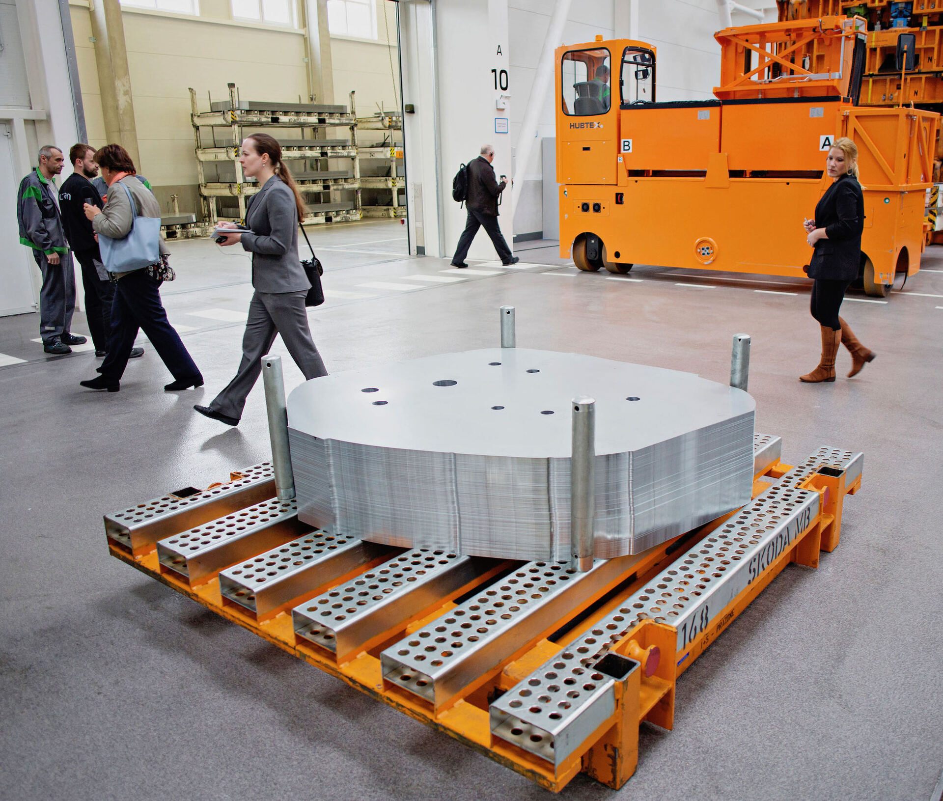 Lisovací linka PXL II Škody Auto