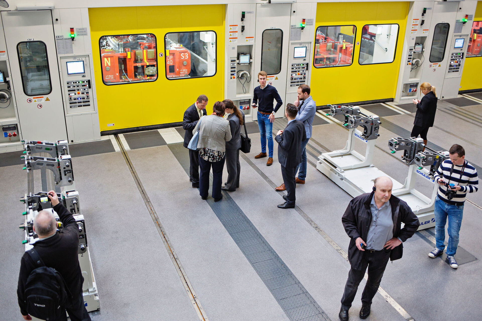 Lisovací linka PXL II Škody Auto