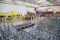 Lisovací linka PXL II v závodě Škody Auto