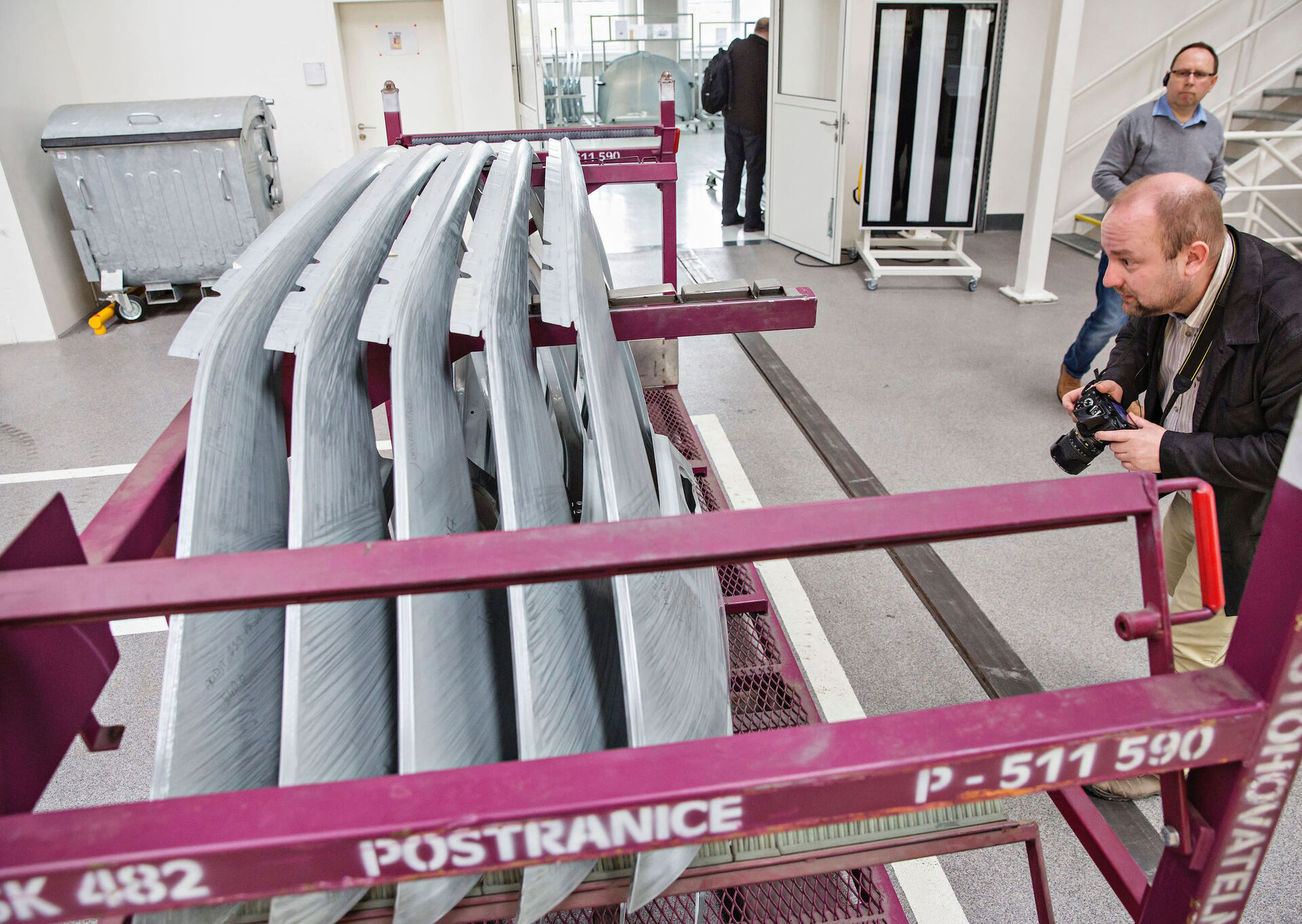 Lisovací linka PXL II v závodě Škody Auto