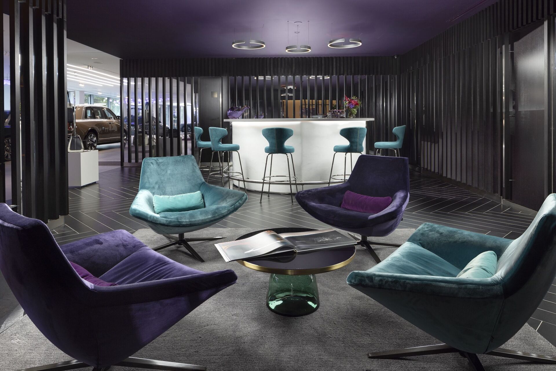 Luxusní showroom Rolls-Royce Motor Cars Prague