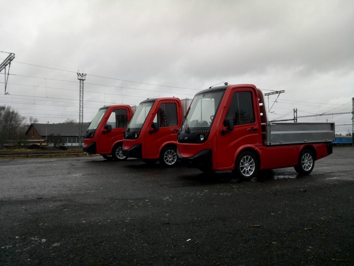 Malý nákladní elektromobil elBlesk Cenntro