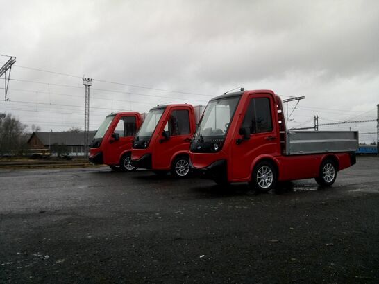 Malý nákladní elektromobil elBlesk Cenntro