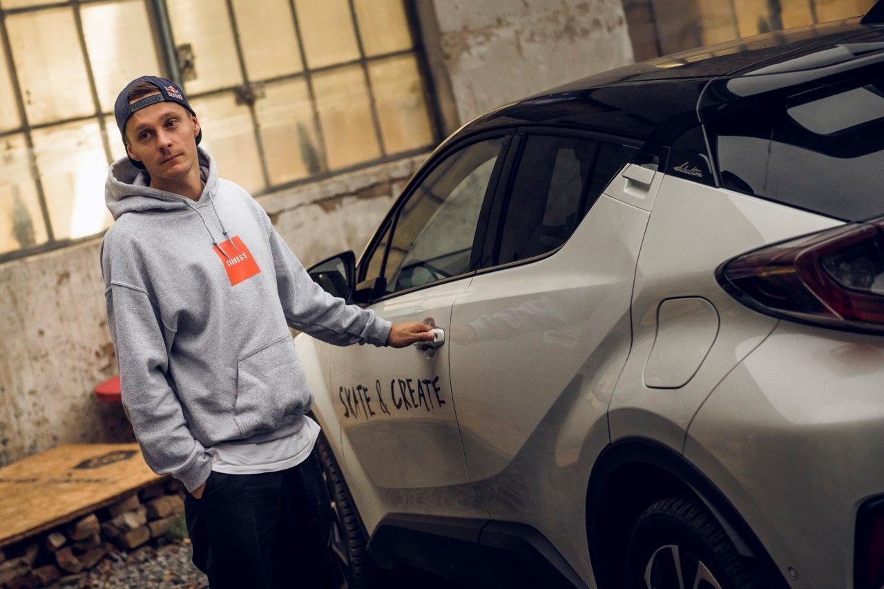 Maxim Habanec jeho Toyota
