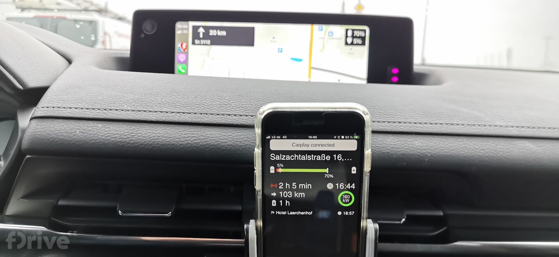 Mazda MX-30 - cesta do Alp