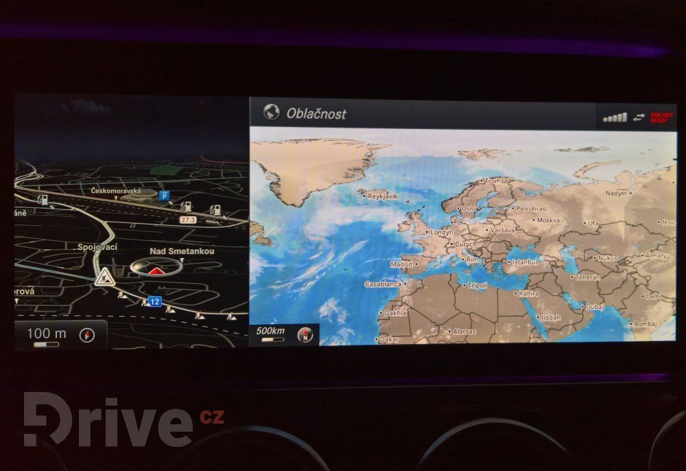 Mercedes-Benz E infotainment