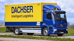 Mercedes-Benz eActros ve službách firmy Dachser