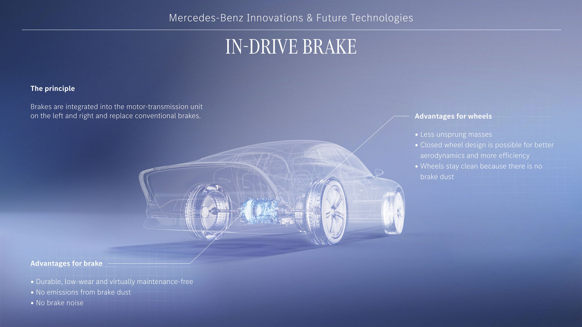 Mercedes-Benz In-drive brake