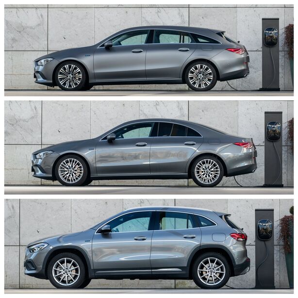 Mercedes CLA, CLA Shooting Brake a GLA