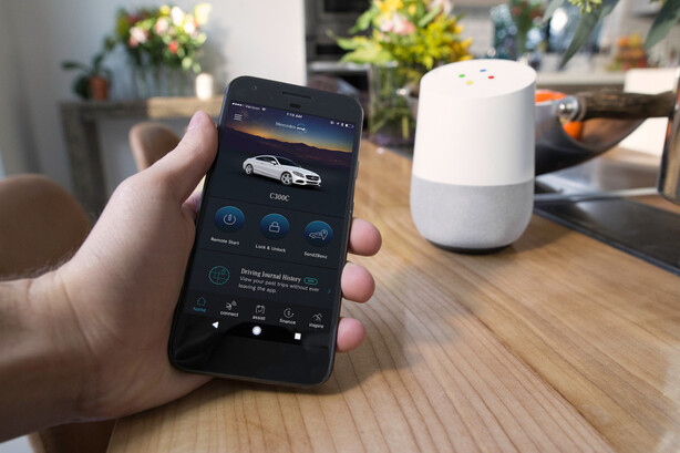 Mercedes Me a Google Home