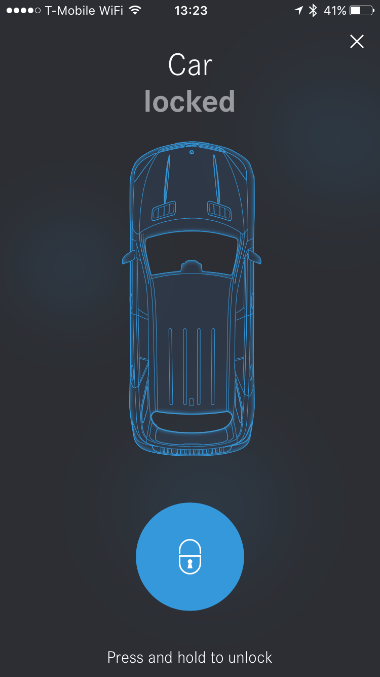 Mercedes Me na iPhonu