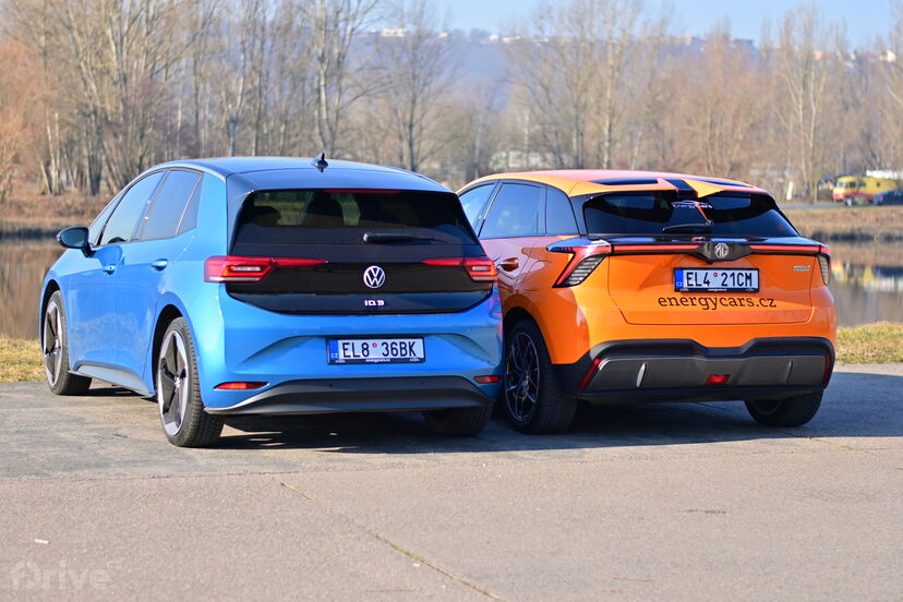 MG versus Volkswagen ID.3