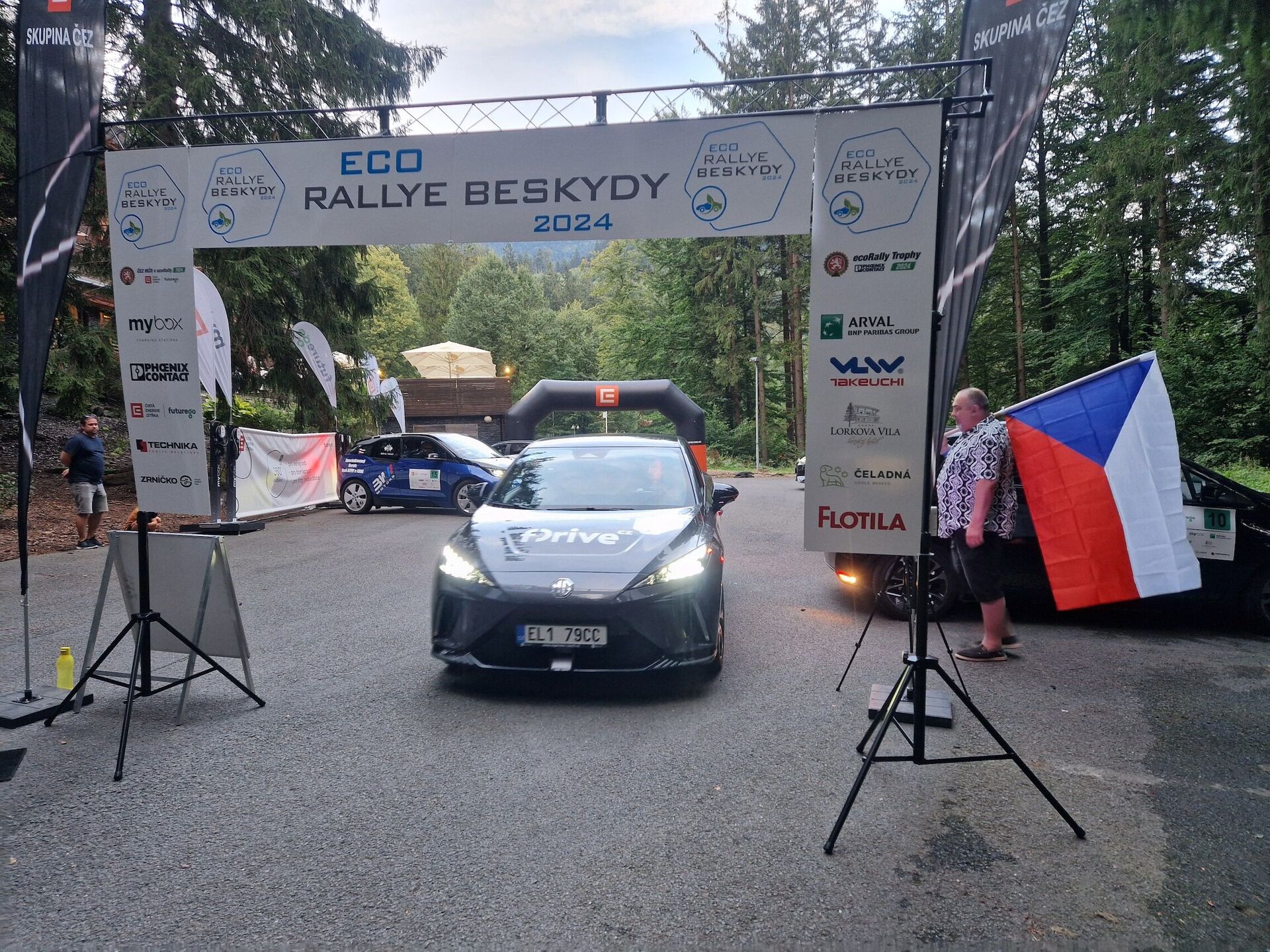 MG4 XPower na Eco Rally Beskydy 2024